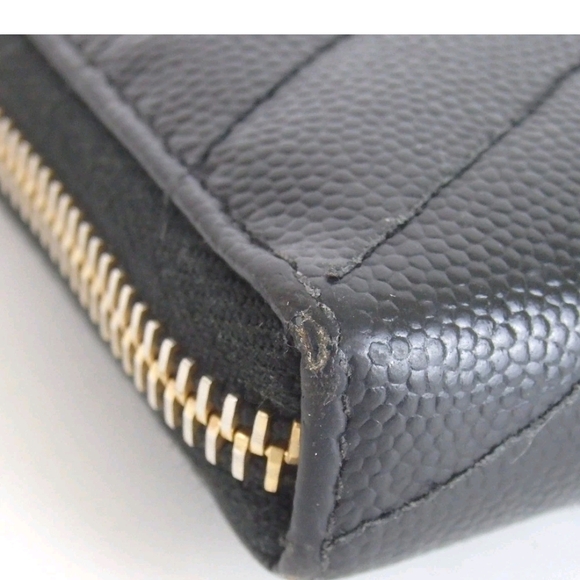 Authentic Saint Laurent Cassandra  long wallet leather - Picture 7 of 16